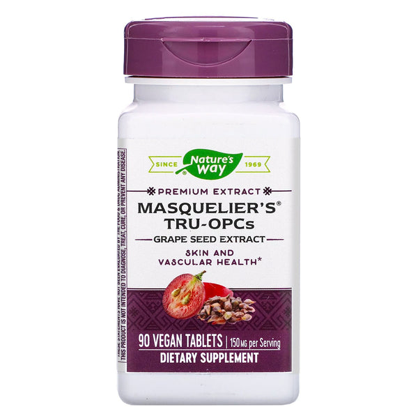 Nature's Way, Masquelier's Tru-OPCs, 150 mg, 90 Vegan Tablets - The Supplement Shop