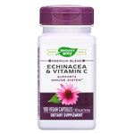 Nature's Way, Echinacea & Vitamin C, 922 mg, 100 Vegan Capsules - The Supplement Shop