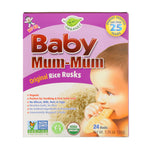 Hot Kid, Baby Mum-Mum, Organic Rice Rusks, 24 Rusks, 1.76 oz (50 g) - The Supplement Shop
