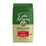Cafe Altura, Organic Coffee, French Roast, Whole Bean, 10 oz (283 g) - The Supplement Shop