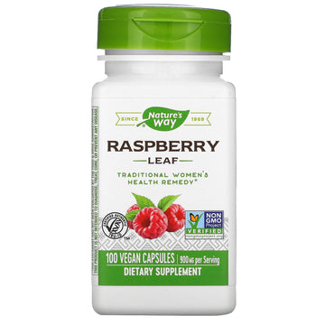 Nature's Way, Raspberry Leaf, 100 Vegan Capsules (320 mg per Capsule)