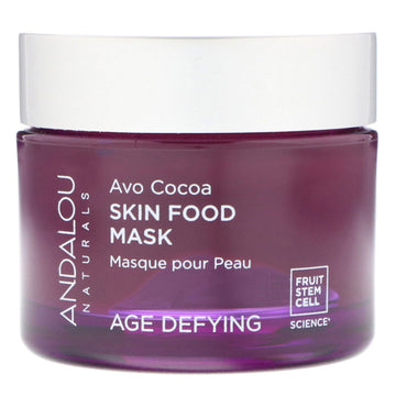 Andalou Naturals, Skin Food Mask, Avo Cocoa, Age Defying, 1.7 oz (50 g)