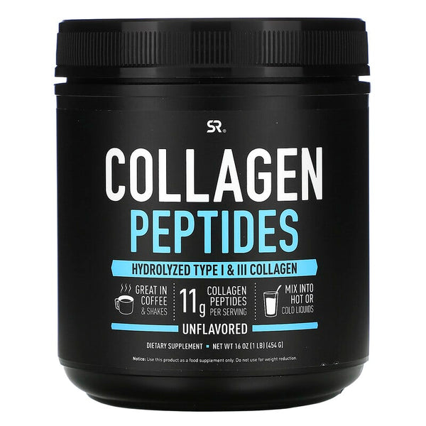 Sports Research, Collagen Peptides, Unflavoured, 16 oz (454 g)