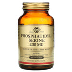 Solgar, Phosphatidylserine, 200 mg, 60 Softgels - The Supplement Shop