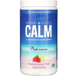 Natural Vitality, Calm Plus Calcium, The Anti-Stress Drink Mix, Raspberry-Lemon Flavor, 16 oz (454 g) - The Supplement Shop