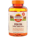 Sundown Naturals, Fish Oil, 1,200 mg, 100 Softgels - The Supplement Shop