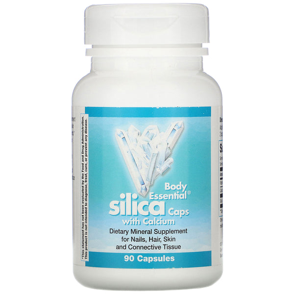 Abkit, Body Essential, Silica Caps with Calcium, 90 VCaps - The Supplement Shop