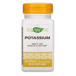 Nature's Way, Potassium, 99 mg, 100 Capsules - The Supplement Shop