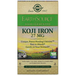 Solgar, EarthSource Food Fermented, Koji Iron, 27 mg, 30 Vegetable Capsules - The Supplement Shop