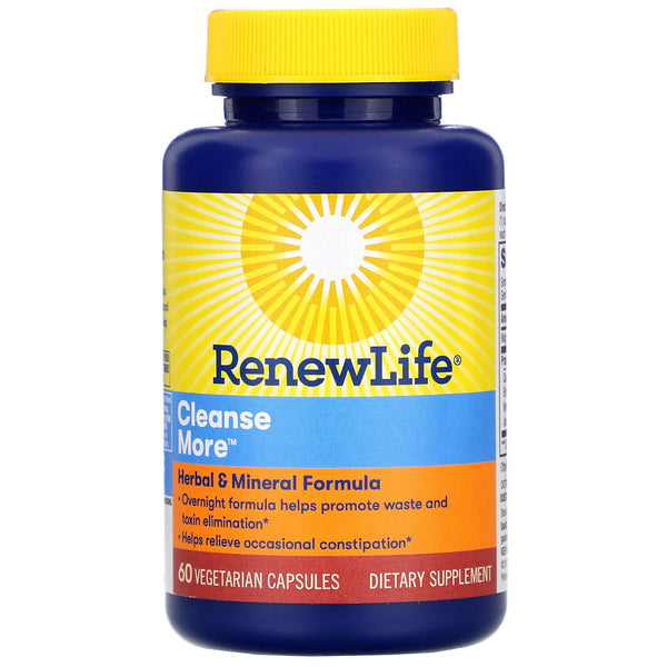 Renew Life, Cleanse More, 60 Vegetarian Capsules - The Supplement Shop