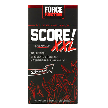 Force Factor, Score! XXL, Male Enhancement,  30 Tablets