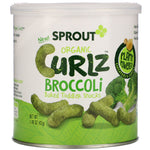 Sprout Organic, Curlz, Broccoli, 1.48 oz (42 g) - The Supplement Shop