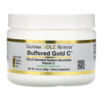 California Gold Nutrition, Buffered Gold C, Non-Acidic Vitamin C Powder, Sodium Ascorbate, 8.40 oz (238 g) - The Supplement Shop
