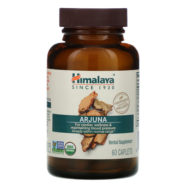 Himalaya, Arjuna, 60 Caplets - The Supplement Shop