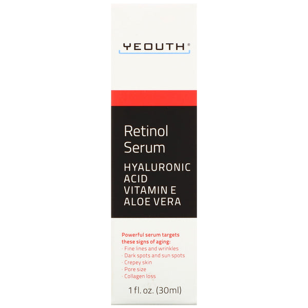 Yeouth, Retinol Serum, 1 fl oz (30 ml) - The Supplement Shop