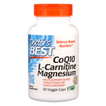 Doctor's Best, CoQ10 L-Carnitine Magnesium, 90 Veggie Caps - The Supplement Shop