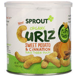 Sprout Organic, Curlz, Sweet Potato & Cinnamon, 1.48 oz (42 g) - The Supplement Shop
