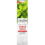 Jason Natural, PowerSmile Whitening Paste, Powerful Peppermint, 6 oz (170 g) - The Supplement Shop