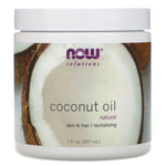 Now Foods, Solutions, Coconut Oil, 7 fl oz (207 ml) - The Supplement Shop