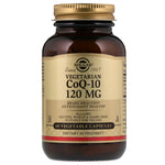 Solgar, Vegetarian CoQ-10, 120 mg, 60 Vegetable Capsules - The Supplement Shop