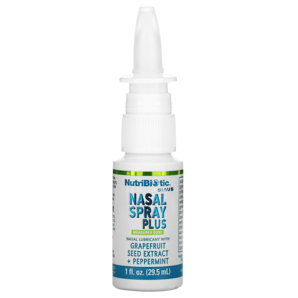 NutriBiotic, Nasal Spray Plus, 1 fl oz (29.5 ml) - The Supplement Shop