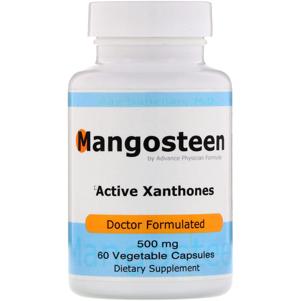 Advance Physician Formulas, Mangosteen, 500 mg, 60 Vegetable Capsules - The Supplement Shop