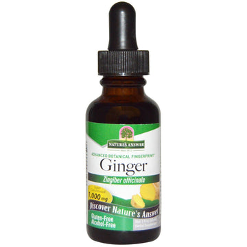 Nature's Answer, Ginger, Alcohol-Free, 1,000 mg, 1 fl oz (30 ml)