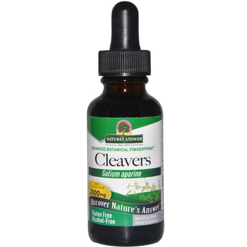 Nature's Answer, Cleavers, Galium Aparine , 2000 mg, 1 fl oz (30 ml)