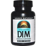 Source Naturals, DIM (Diindolylmethane), 200 mg, 60 Tablets - The Supplement Shop