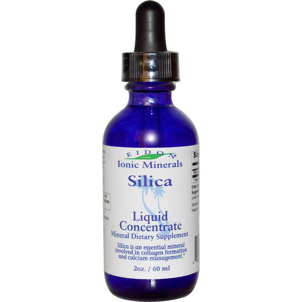 Eidon Mineral Supplements, Ionic Minerals, Silica, Liquid Concentrate, 2 oz (60 ml) - The Supplement Shop