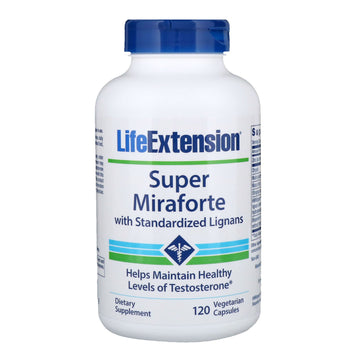 Life Extension, Super Miraforte with Standardized Lignans, 120 Vegetarian Capsules