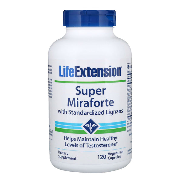 Life Extension, Super Miraforte with Standardized Lignans, 120 Vegetarian Capsules - The Supplement Shop