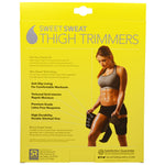 Sports Research, Sweet Sweat Thigh Trimmers, Yellow, 1 Pair - The Supplement Shop