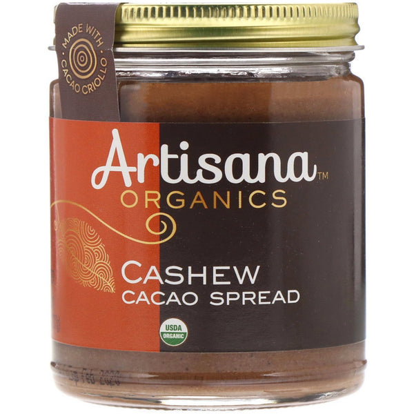 Artisana, Organics, Cashew Cacao Spread, 8 oz (227 g) - The Supplement Shop