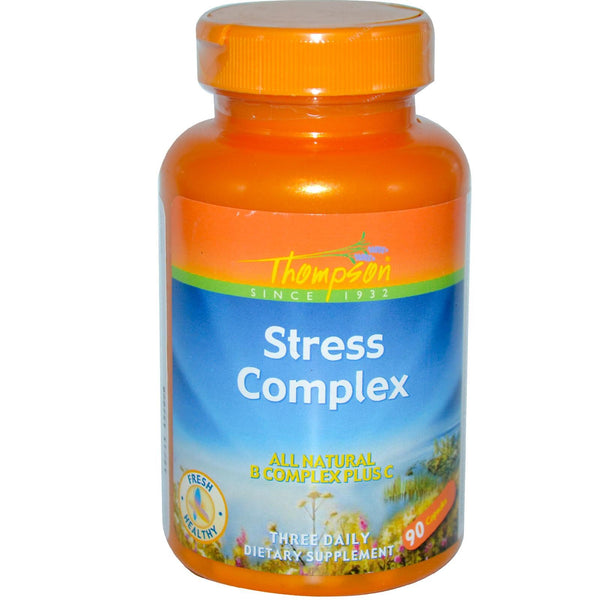 Thompson, Stress Complex, 90 Capsules - The Supplement Shop