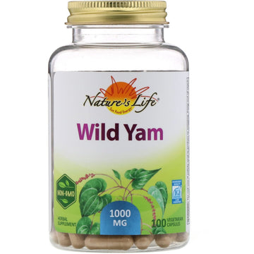 Nature's Life, Wild Yam, 1,000 mg, 100 Vegetarian Capsules