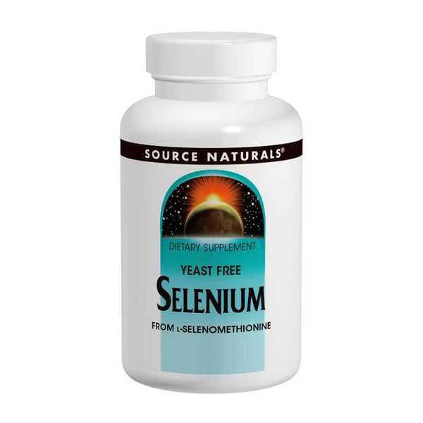Source Naturals, Selenium, From L-Selenomethionine, 200 mcg, 120 Tablets - The Supplement Shop