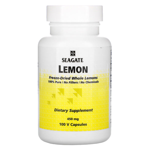 Seagate, Lemon, 450 mg, 100 Vcaps - The Supplement Shop