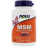 Now Foods, MSM, Methylsulfonylmethane, 1,000 mg, 120 Veg Capsules - The Supplement Shop