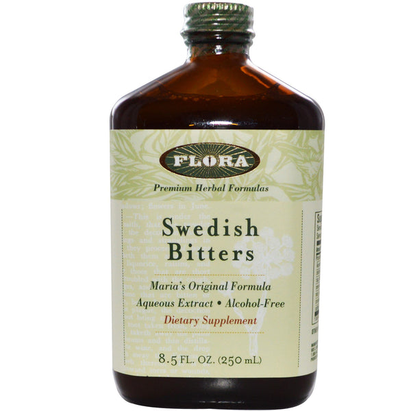 Flora, Swedish Bitters, 8.5 fl oz (250 ml) - The Supplement Shop