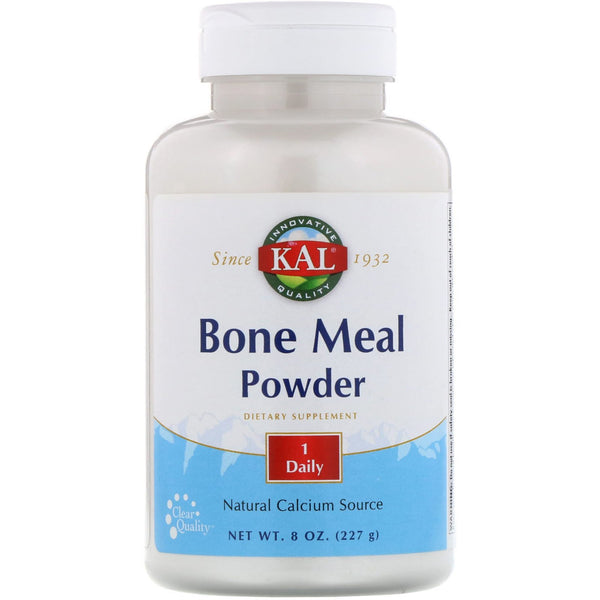 KAL, Bone Meal Powder, 8 oz (227 g) - The Supplement Shop