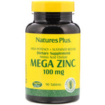 Nature's Plus, Mega Zinc, 100 mg, 90 Tablets - The Supplement Shop