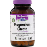Bluebonnet Nutrition, Magnesium Citrate, 400 mg, 120 Caplets - The Supplement Shop
