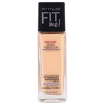 Maybelline, Fit Me, Dewy + Smooth Foundation, 125 Nude Beige, 1 fl oz (30 ml) - The Supplement Shop