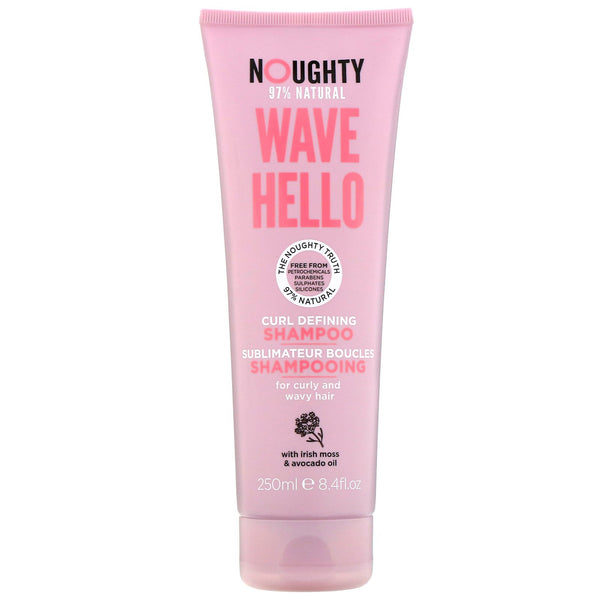 Noughty, Wave Hello, Curl Defining Shampoo, 8.4 fl oz (250 ml) - The Supplement Shop