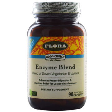 Flora, Udo's Choice, Enzyme Blend, 90 Veggie Caps