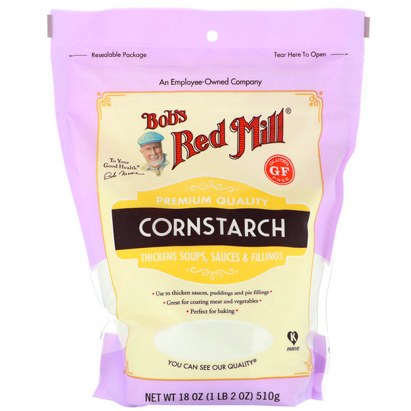 Bob's Red Mill, Cornstarch, Gluten Free, 18 oz (510 g) - The Supplement Shop