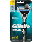 Gillette, Mach3, 1 Razor + 2 Cartridges - The Supplement Shop