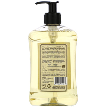 A La Maison de Provence, Liquid Soap For Hand & Body, Sweet Almond, 16.9 fl oz (500 ml)