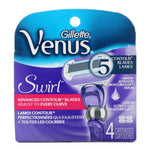 Gillette, Venus, Swirl, 4 Cartridges - The Supplement Shop